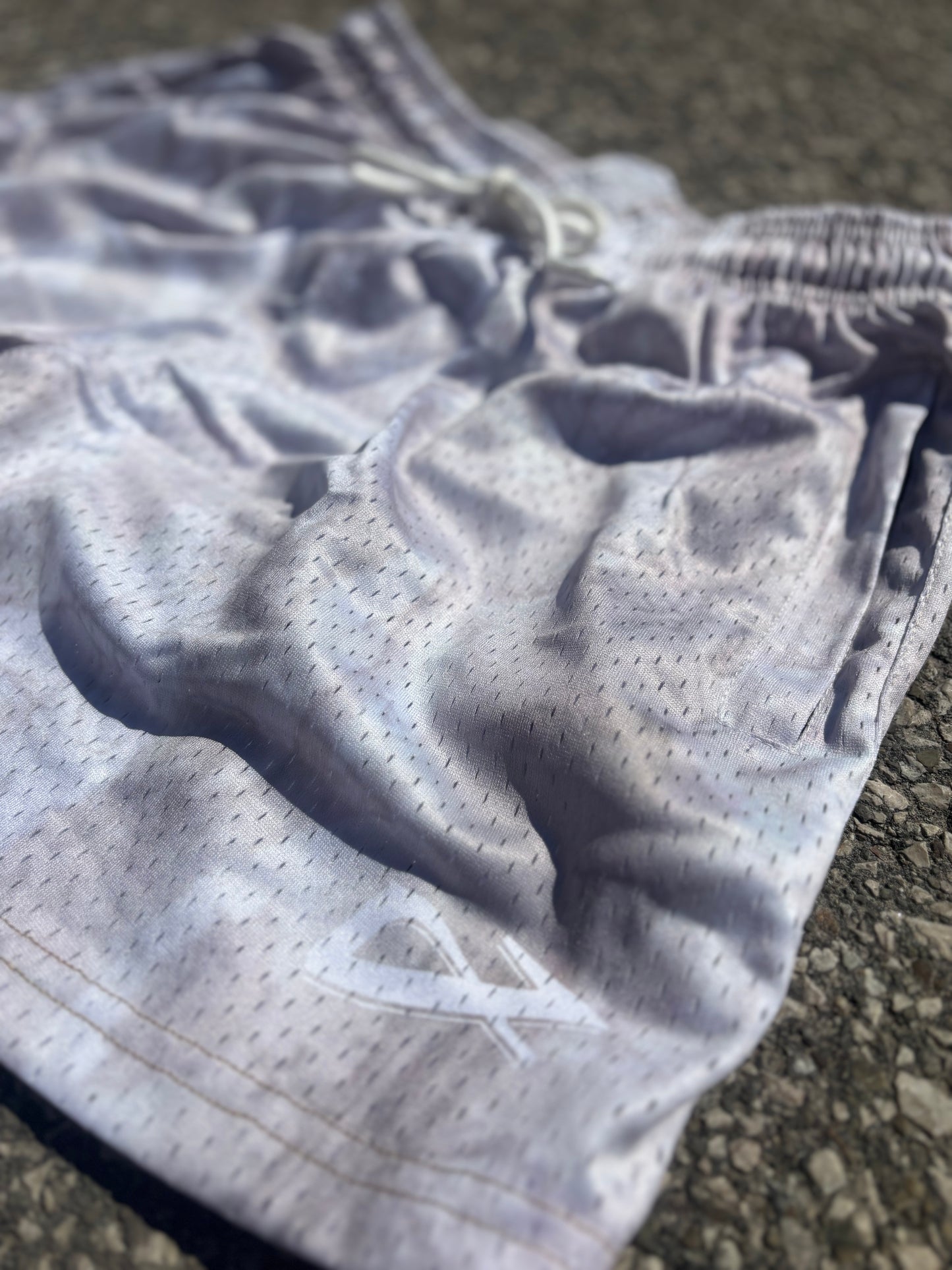 Marble Camo 6" Inseam unisex shorts