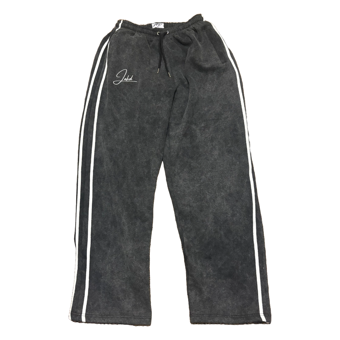 ACID WASH BAGGY SWEATPANTS